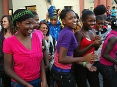 haitianas bailando