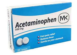 acetaminofen caja