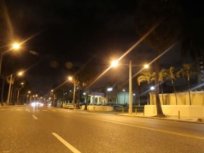Malecon iluminado